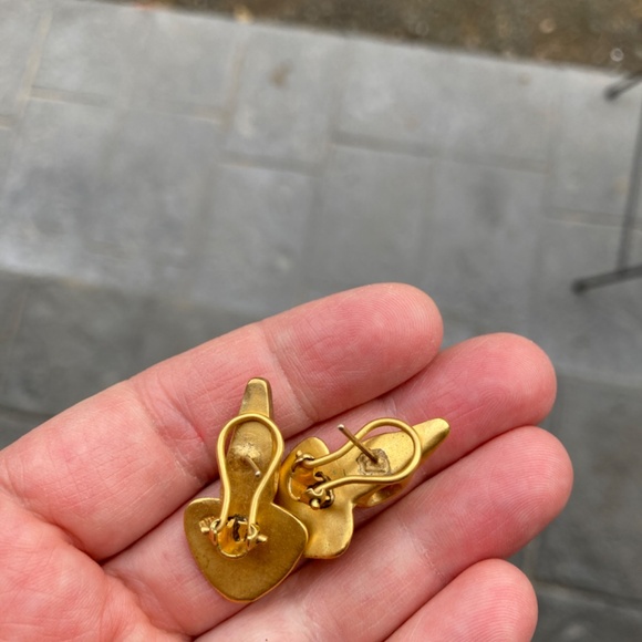 Stylized Bird Mexican Earrings - Picture 4 of 7